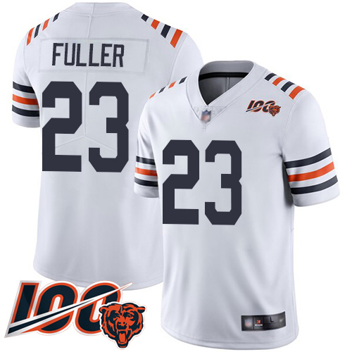Chicago Bears Limited White Men Kyle Fuller Jersey NFL Football #23 100th Season